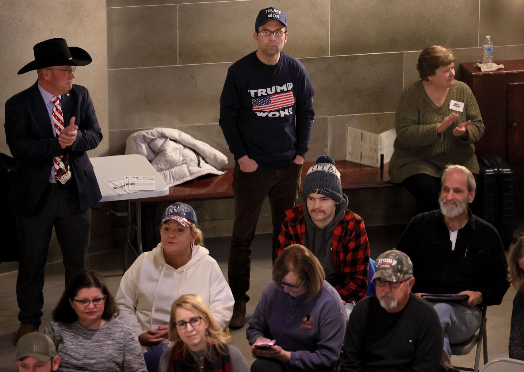Douglas Frank gives presentation at Missouri capitol